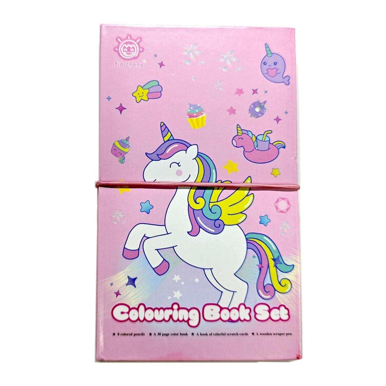 53 Arts Kids Coloring & Scratch Art Set | Includes Coloring Book